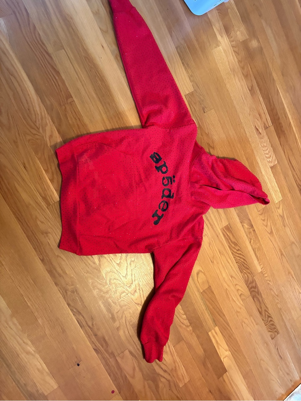 Sp5der Rhinestone Hoodie